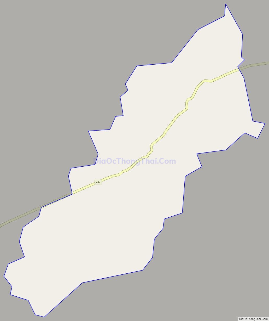 Bản đồ giao thông xã Vân Nham, huyện Hữu Lũng