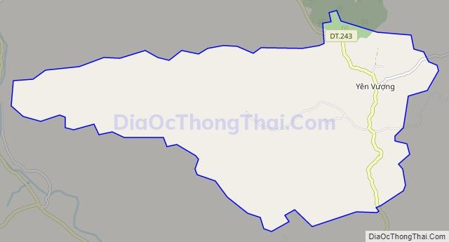 Bản đồ giao thông xã Yên Vượng, huyện Hữu Lũng