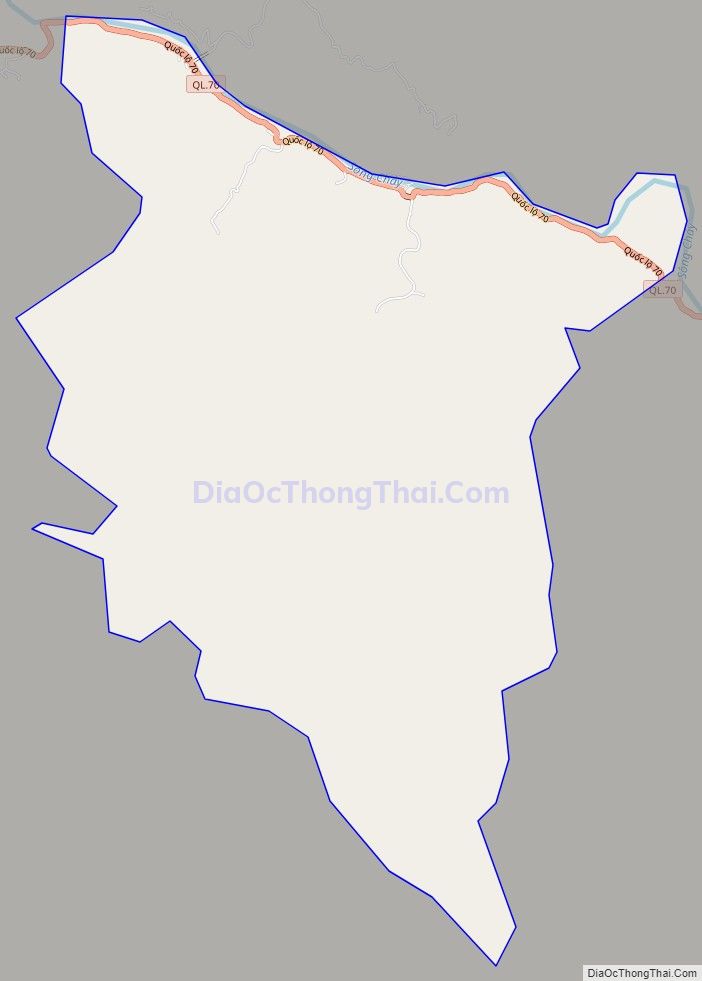 Bản đồ giao thông xã Long Phúc (cũ), huyện Bảo Yên