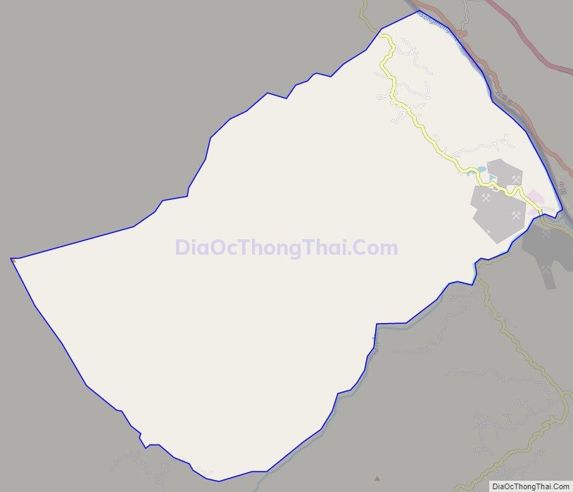 Bản đồ giao thông xã Cốc Mỳ, huyện Bát Xát