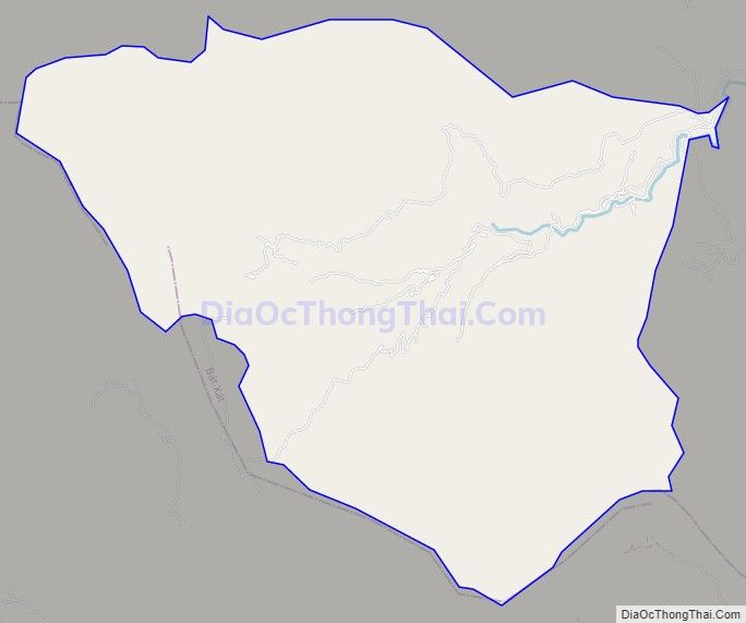 Bản đồ giao thông xã Phìn Ngan, huyện Bát Xát