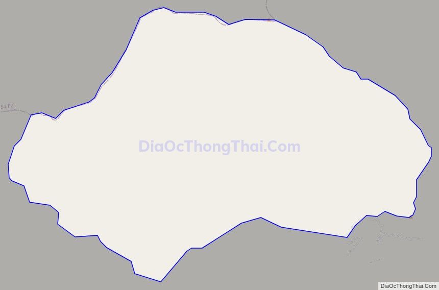 Bản đồ giao thông xã Nậm Chầy, huyện Văn Bàn