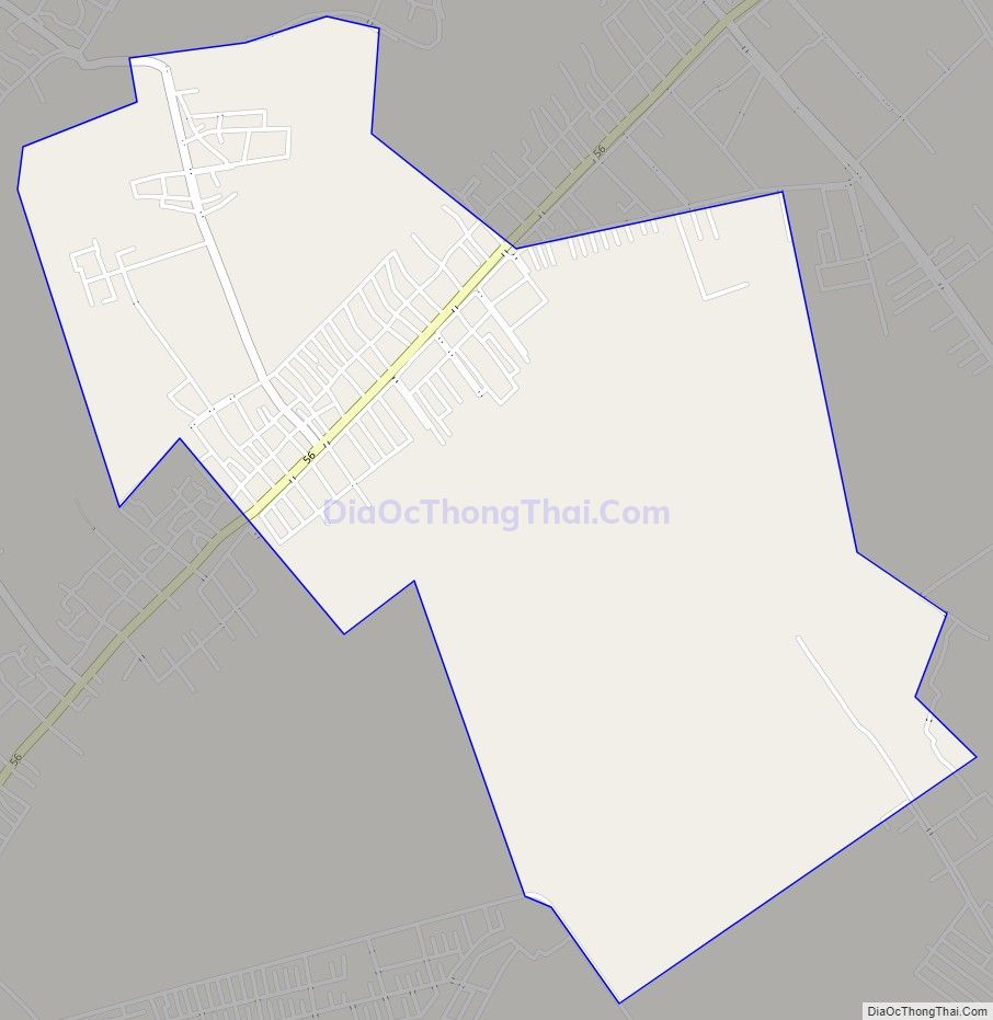 Bản đồ giao thông xã Giao Châu, huyện Giao Thủy