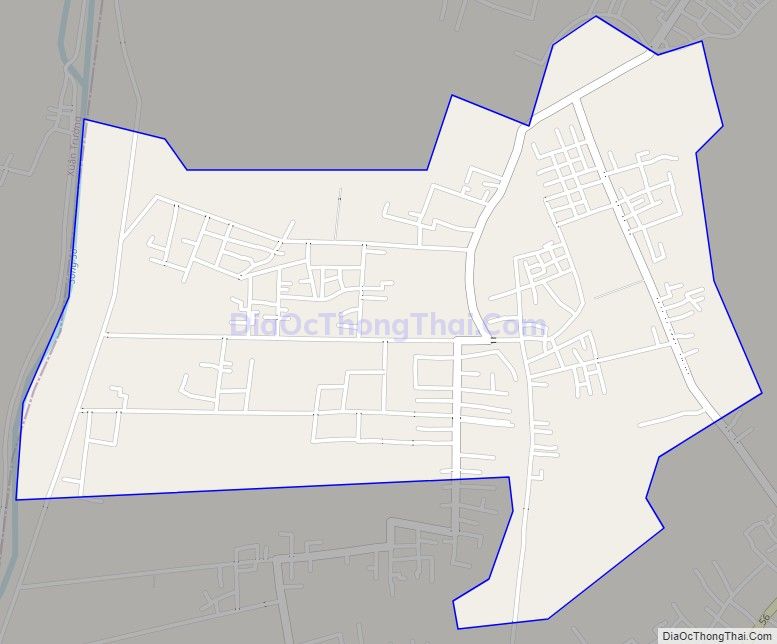 Bản đồ giao thông xã Giao Tân, huyện Giao Thủy