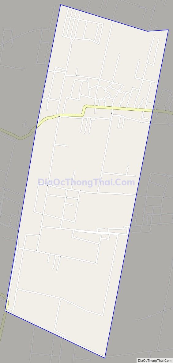 Bản đồ giao thông xã Hải Phú, huyện Hải Hậu