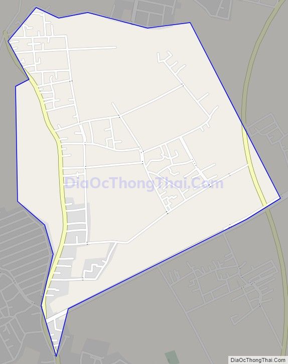 Bản đồ giao thông xã Xuân Thượng, huyện Xuân Trường