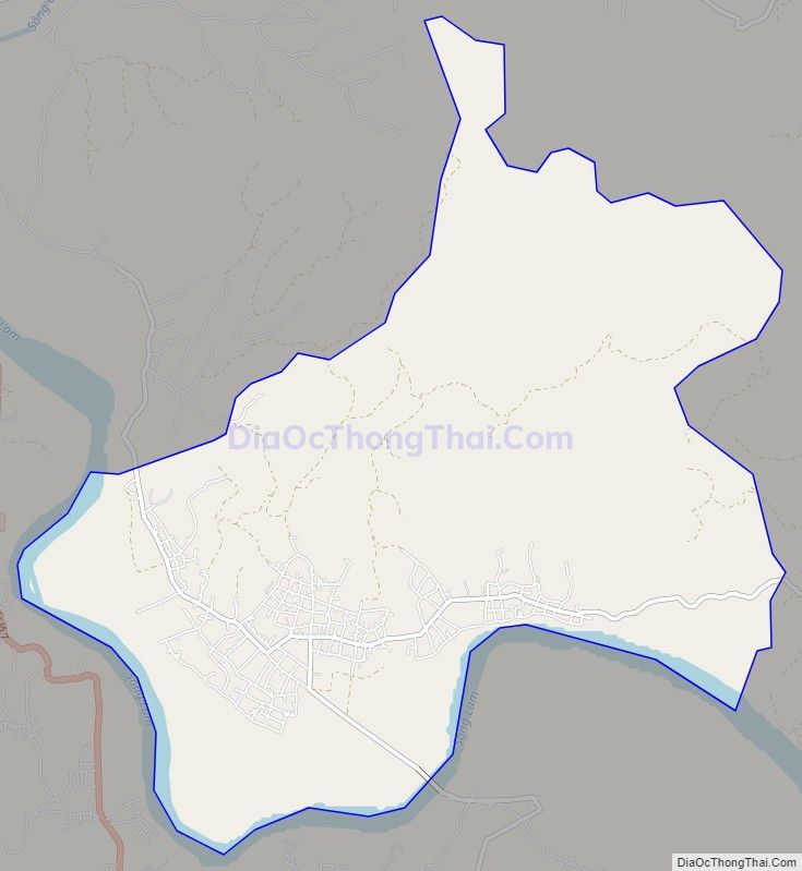 Bản đồ giao thông xã Hùng Sơn, huyện Anh Sơn
