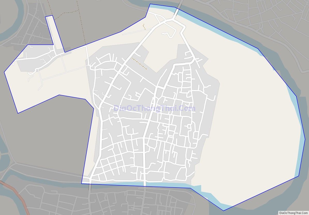 Bản đồ giao thông xã Diễn Bích, huyện Diễn Châu