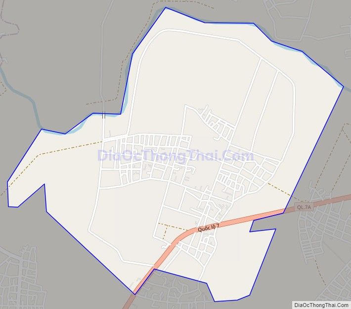 Bản đồ giao thông xã Diễn Bình (cũ), huyện Diễn Châu