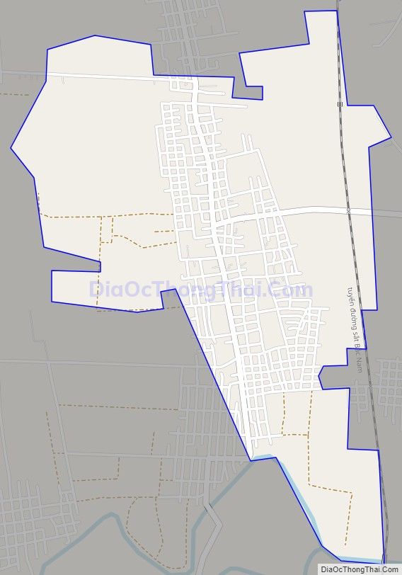 Bản đồ giao thông xã Diễn Hạnh, huyện Diễn Châu