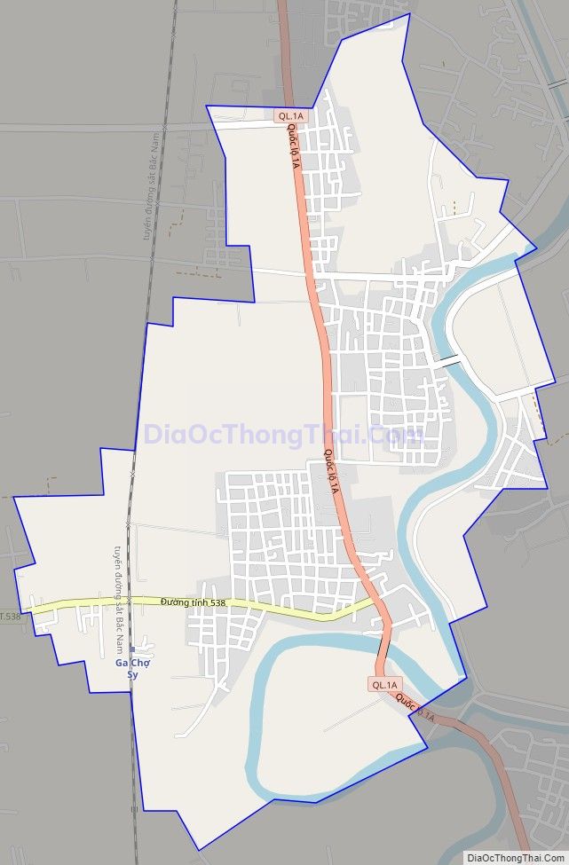 Bản đồ giao thông xã Diễn Kỷ, huyện Diễn Châu