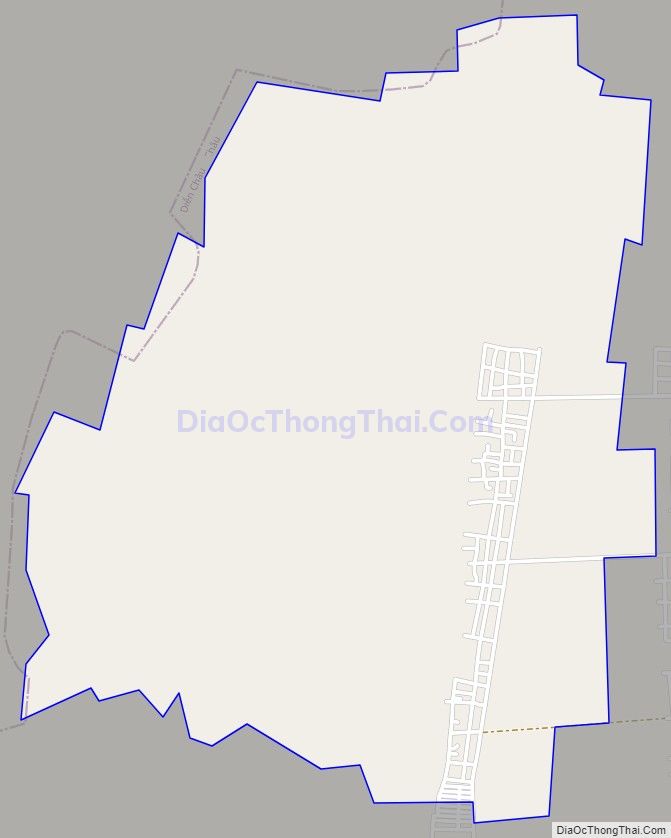 Bản đồ giao thông xã Diễn Liên, huyện Diễn Châu