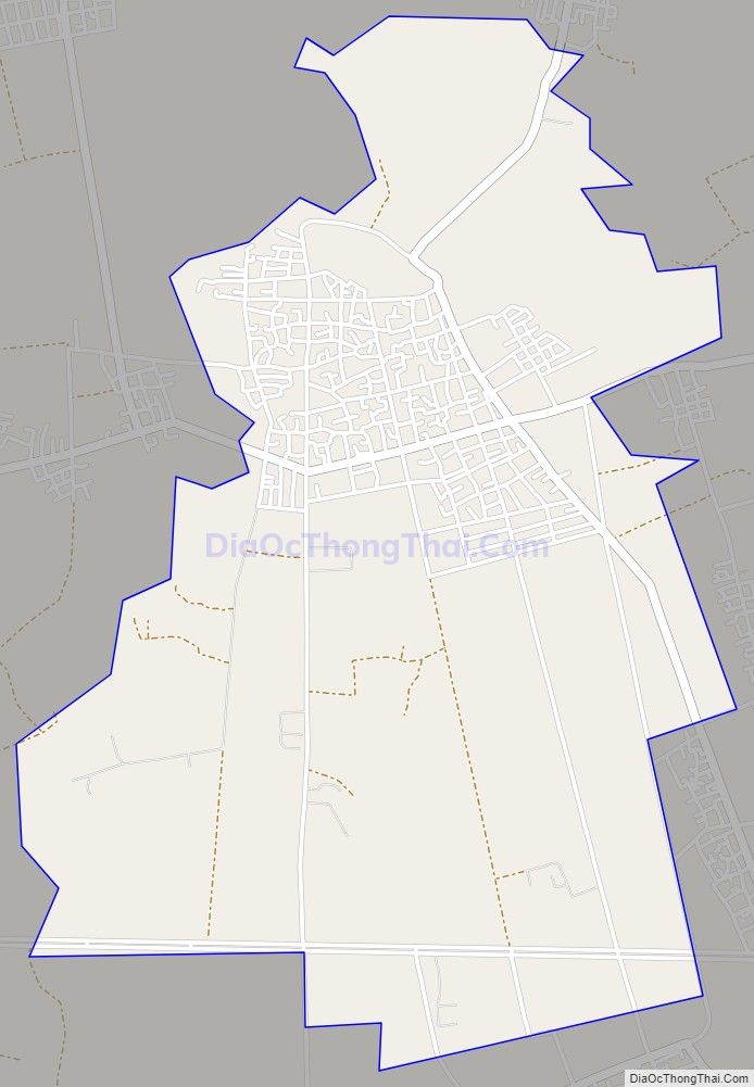 Bản đồ giao thông xã Diễn Thọ, huyện Diễn Châu