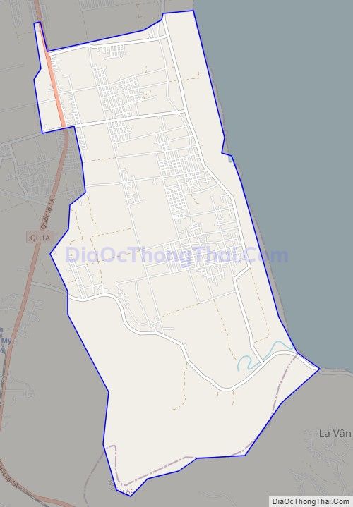 Bản đồ giao thông xã Diễn Trung, huyện Diễn Châu