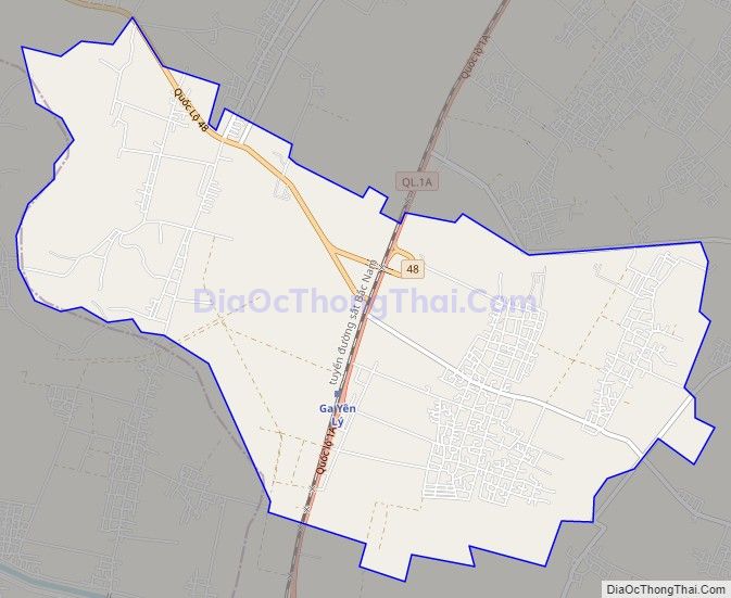 Bản đồ giao thông xã Diễn Yên, huyện Diễn Châu