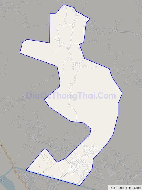 Bản đồ giao thông xã Đông Sơn, huyện Đô Lương