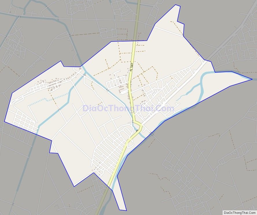 Bản đồ giao thông xã Hưng Châu (cũ), huyện Hưng Nguyên