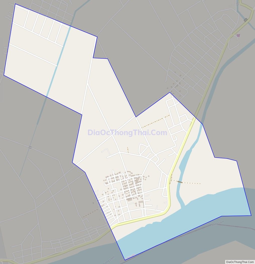 Bản đồ giao thông xã Hưng Khánh (cũ), huyện Hưng Nguyên