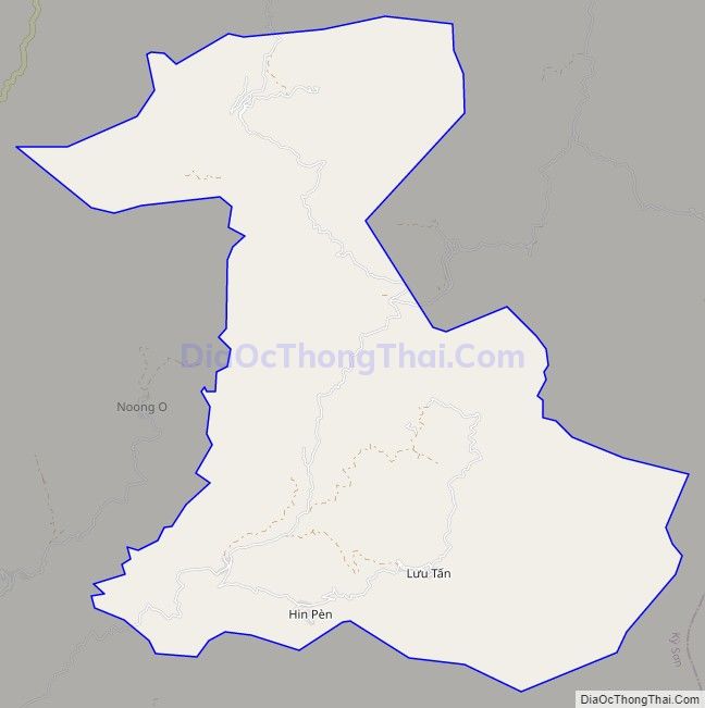 Bản đồ giao thông xã Bảo Nam, huyện Kỳ Sơn