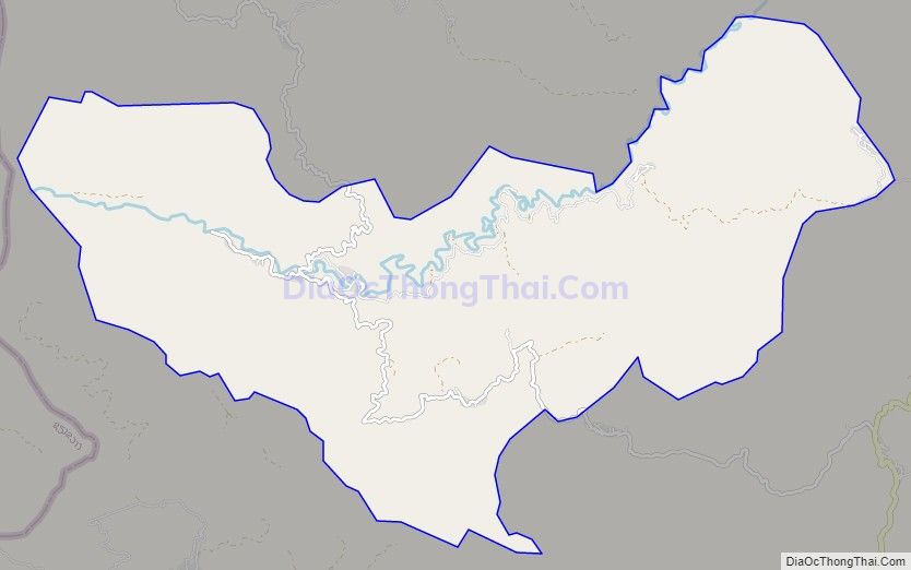 Bản đồ giao thông xã Na Loi, huyện Kỳ Sơn