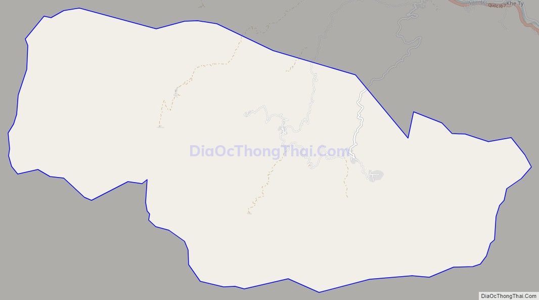 Bản đồ giao thông xã Tây Sơn, huyện Kỳ Sơn