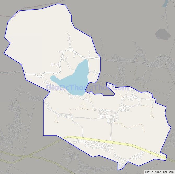 Bản đồ giao thông xã Nghi Đồng, huyện Nghi Lộc