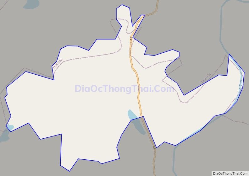 Bản đồ giao thông xã Nghĩa An, huyện Nghĩa Đàn