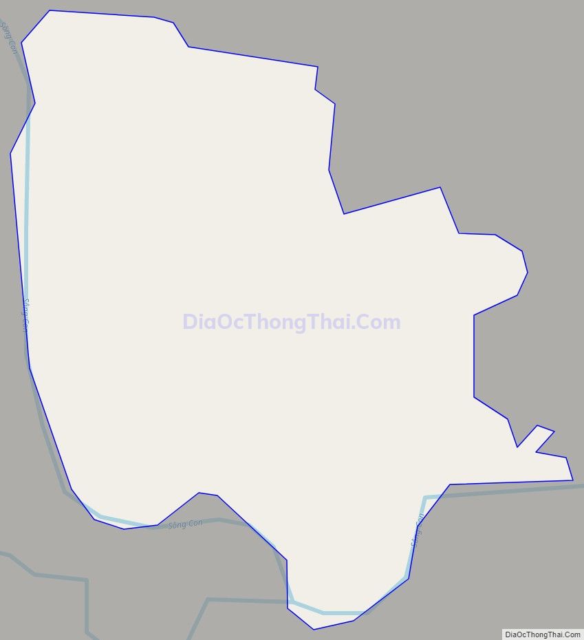 Bản đồ giao thông xã Nghĩa Thịnh, huyện Nghĩa Đàn