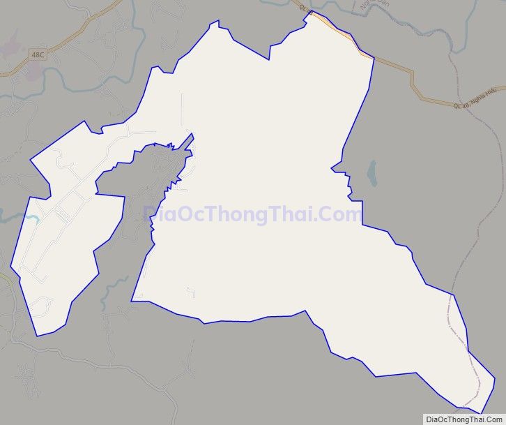 Bản đồ giao thông xã Minh Hợp, huyện Quỳ Hợp