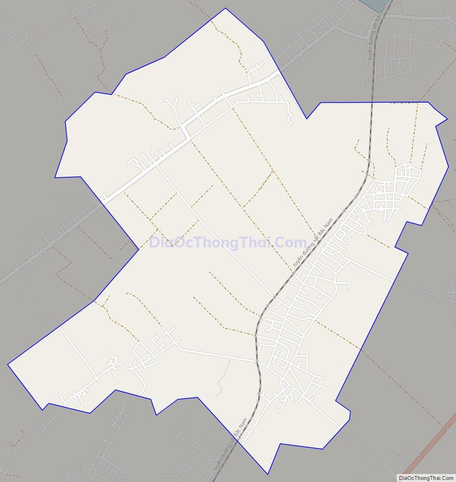 Bản đồ giao thông xã Quỳnh Hoa, huyện Quỳnh Lưu