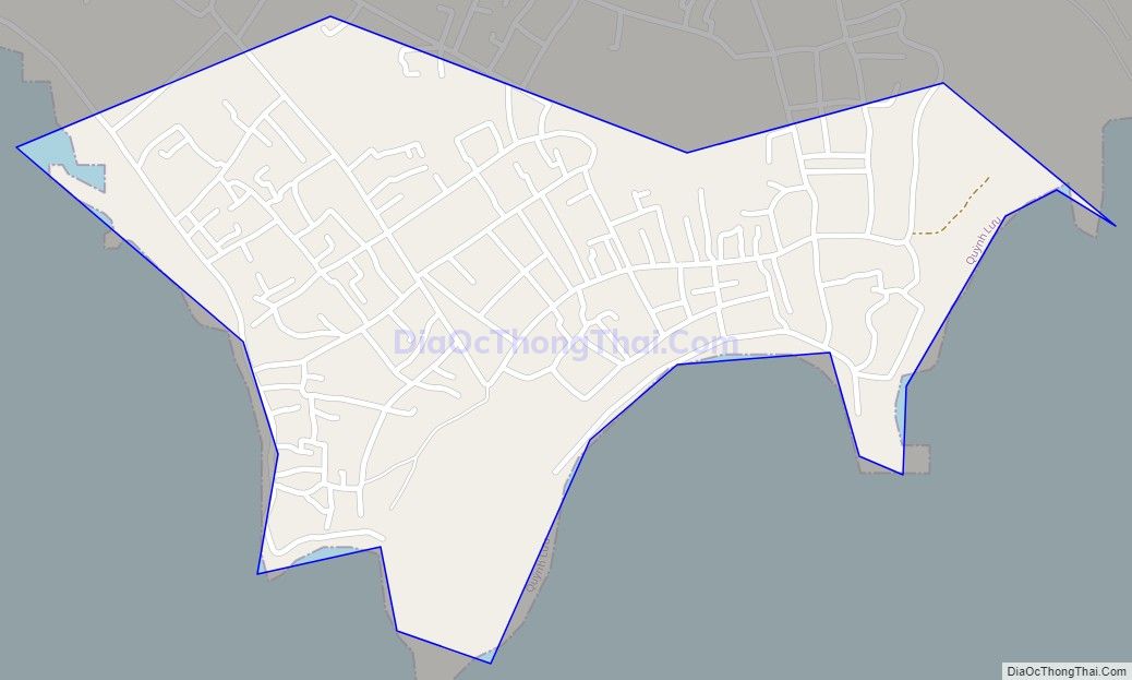Bản đồ giao thông xã Quỳnh Long, huyện Quỳnh Lưu