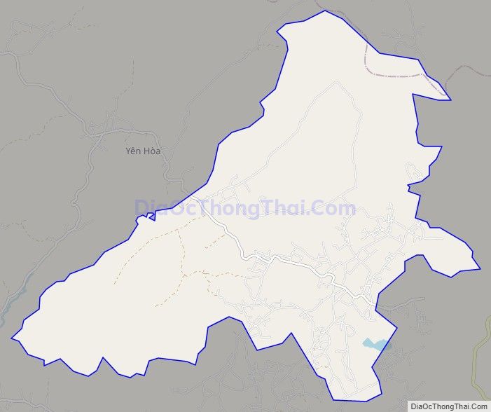 Bản đồ giao thông xã Giai Xuân, huyện Tân Kỳ