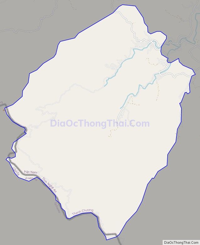 Bản đồ giao thông xã Ngọc Lâm, huyện Thanh Chương