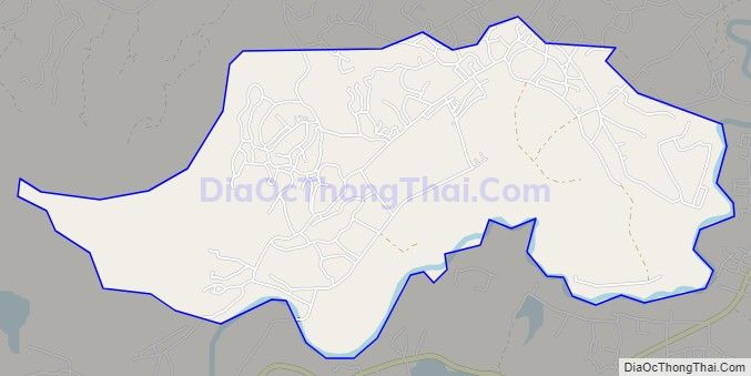 Bản đồ giao thông xã Thanh Khê, huyện Thanh Chương