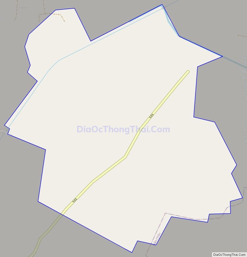 Bản đồ giao thông xã Thọ Thành, huyện Yên Thành