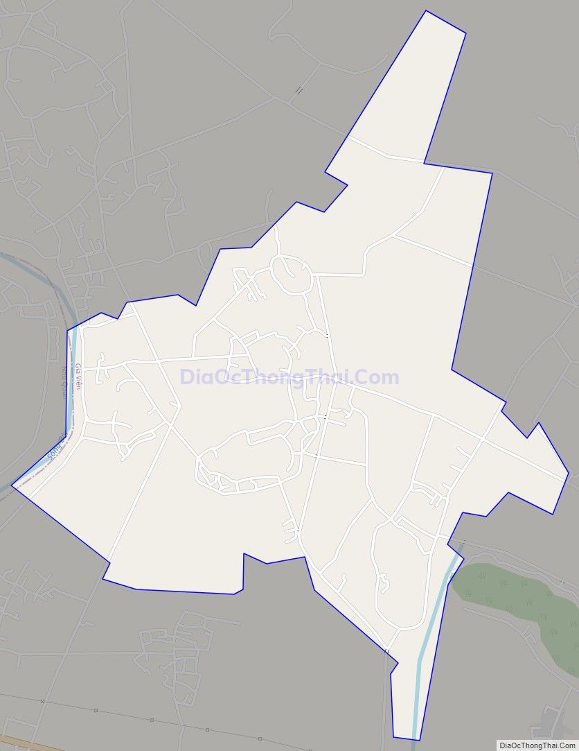 Bản đồ giao thông xã Liên Sơn, huyện Gia Viễn
