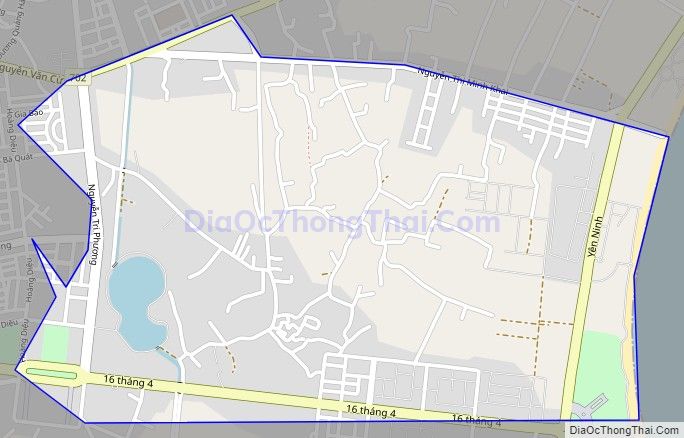 Bản đồ giao thông phường Mỹ Bình, thành phố Phan Rang - Tháp Chàm