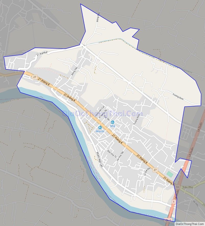 Bản đồ giao thông phường Phước Mỹ, thành phố Phan Rang - Tháp Chàm