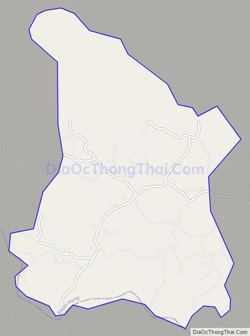 Bản đồ giao thông xã Bằng Doãn, huyện Đoan Hùng