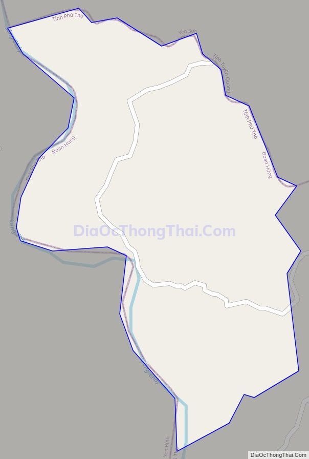 Bản đồ giao thông xã Đông Khê (cũ), huyện Đoan Hùng
