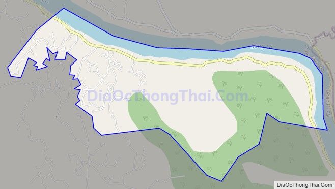 Bản đồ giao thông xã Hùng Long, huyện Đoan Hùng