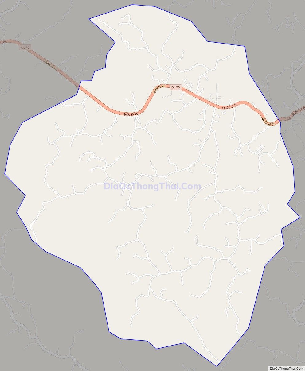 Bản đồ giao thông xã Ngọc Quan, huyện Đoan Hùng