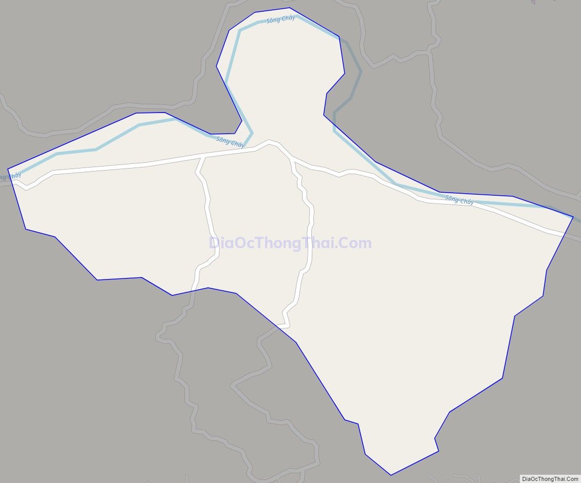 Bản đồ giao thông xã Phương Trung (cũ), huyện Đoan Hùng