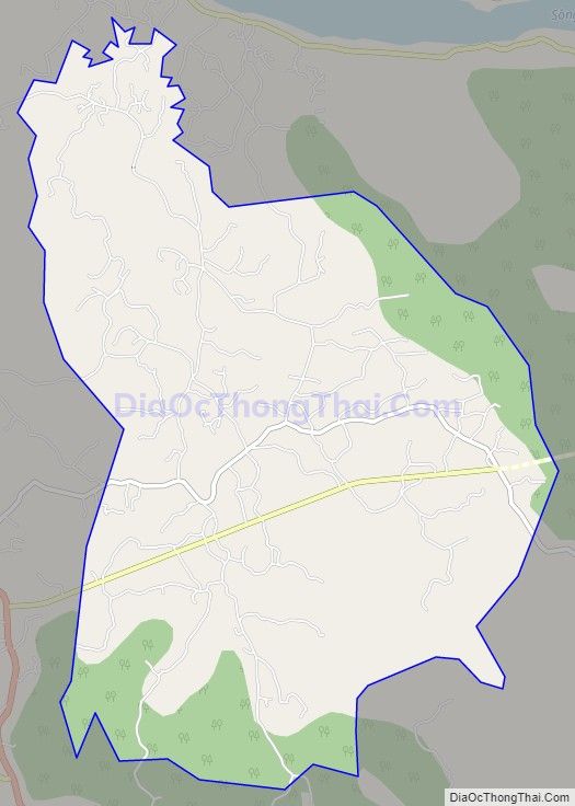 Bản đồ giao thông xã Vân Đồn, huyện Đoan Hùng