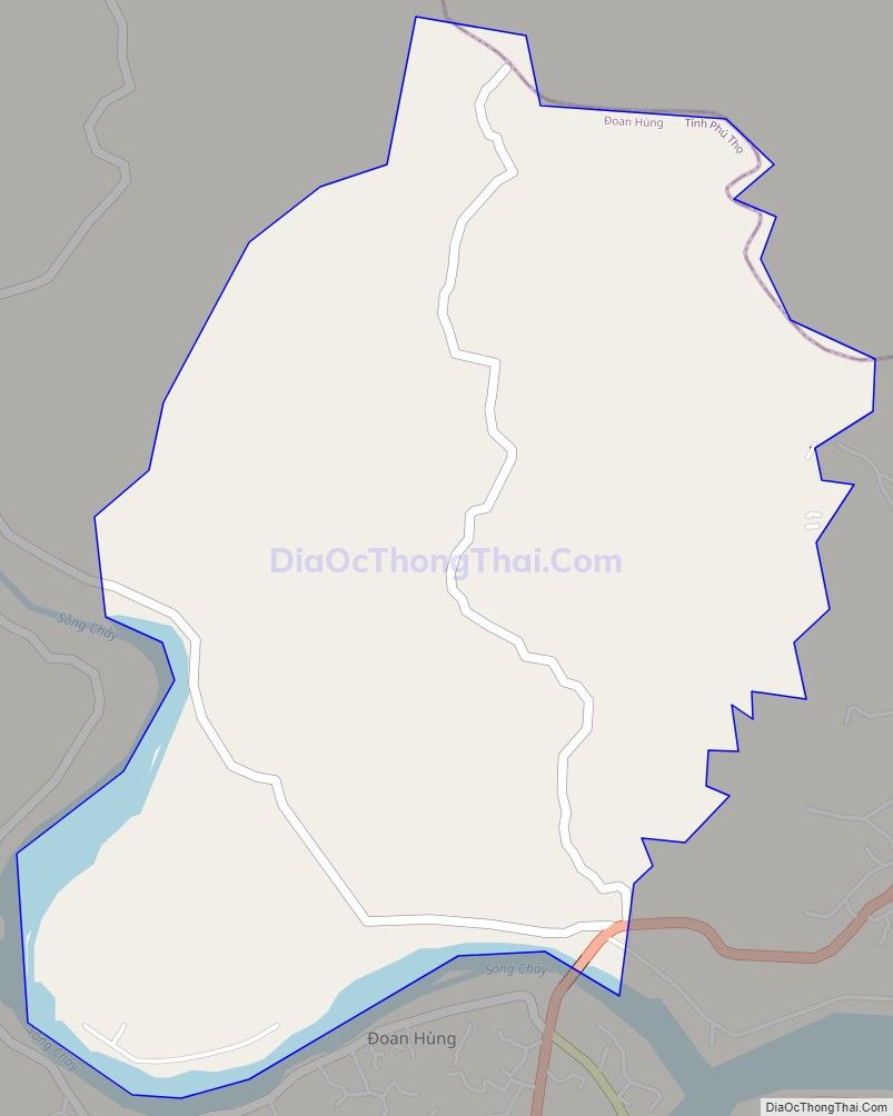 Bản đồ giao thông xã Vân Du, huyện Đoan Hùng