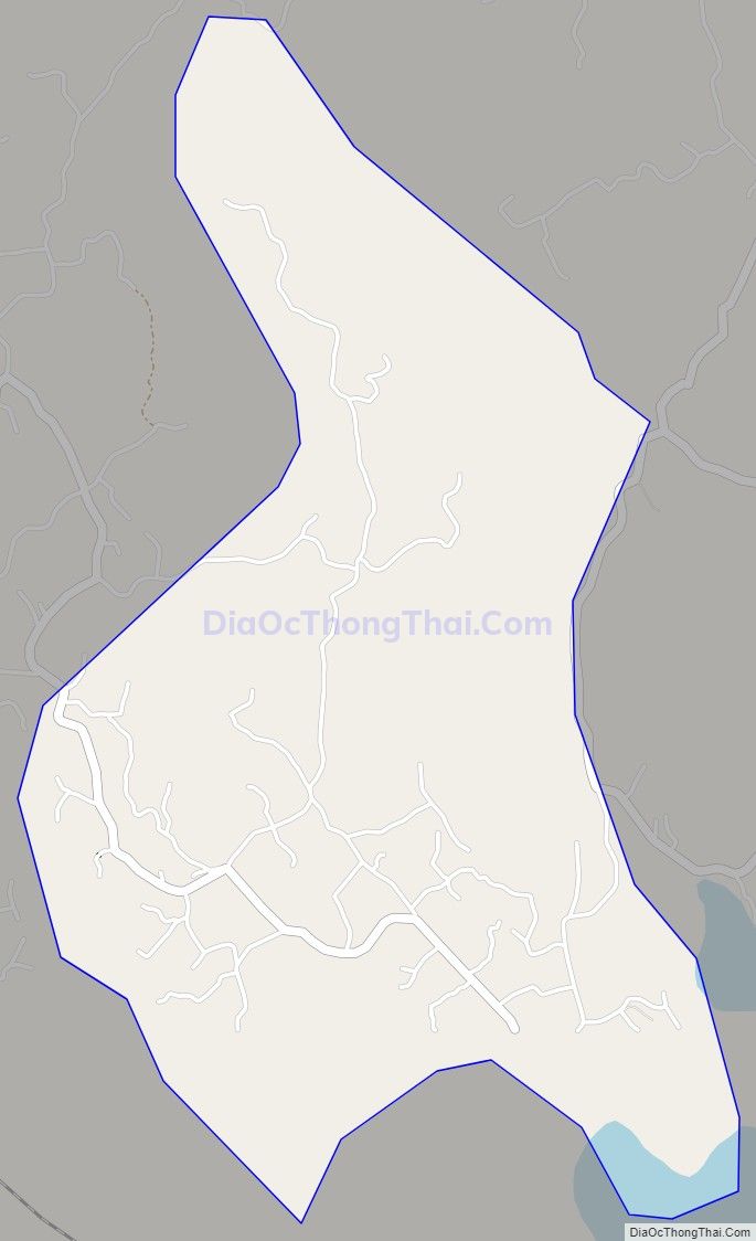 Bản đồ giao thông xã Yên Luật, huyện Hạ Hòa
