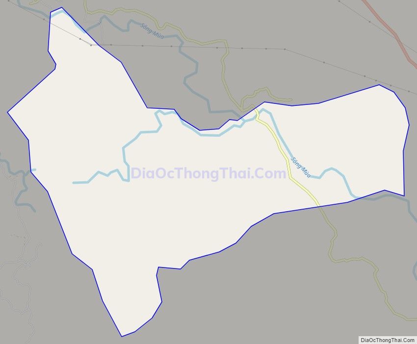 Bản đồ giao thông xã Minh Đài, huyện Tân Sơn