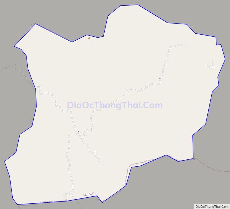 Bản đồ giao thông xã Vinh Tiền, huyện Tân Sơn