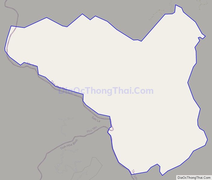 Bản đồ giao thông xã Xuân Sơn, huyện Tân Sơn