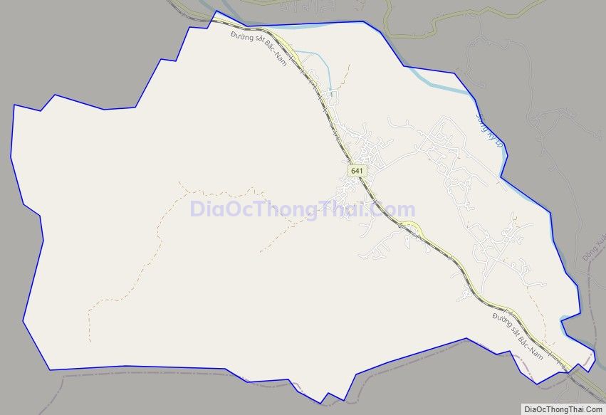 Bản đồ giao thông xã Xuân Sơn Nam, huyện Đồng Xuân